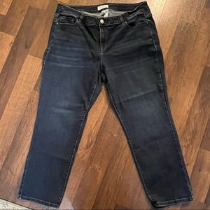 Lane Bryant 20s straight jeans